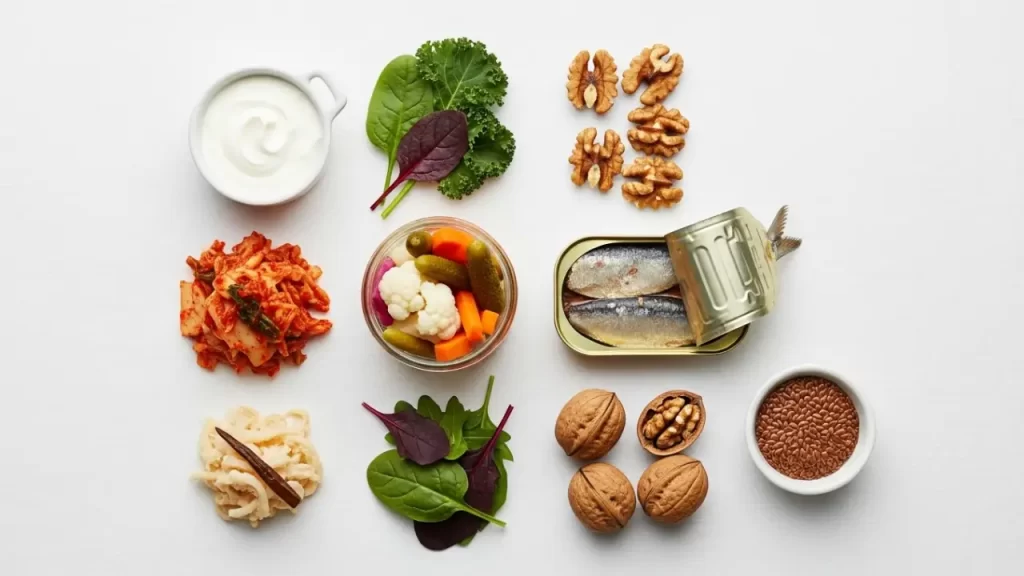 Foods that support the gut-brain axis and improve diet and mental health
