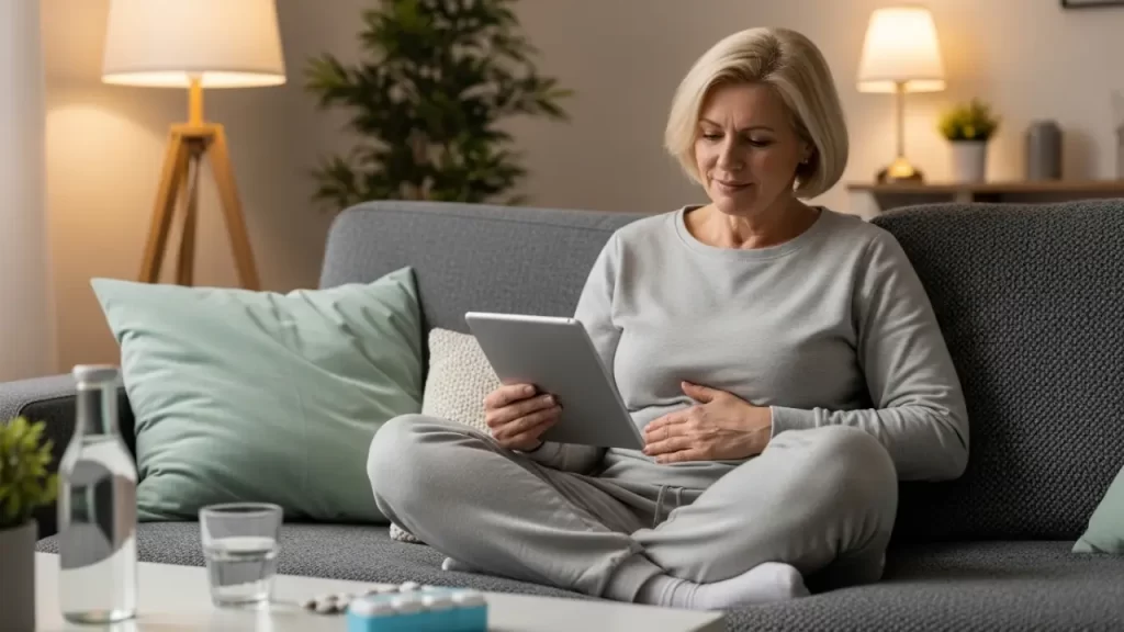 Patient consulting a licensed US doctor online about tirzepatide side effects and treatment